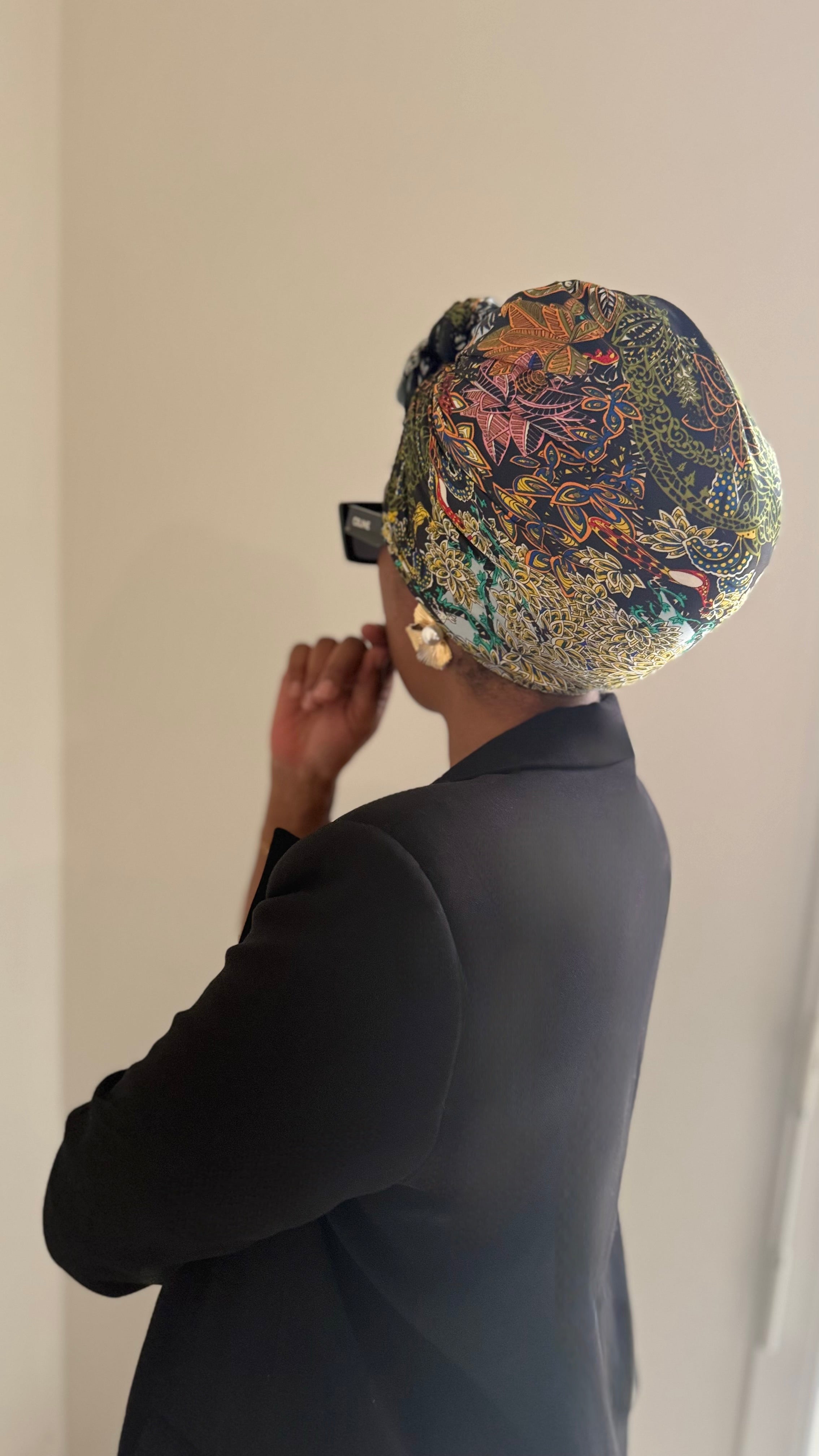 Mini carré de soie starry night